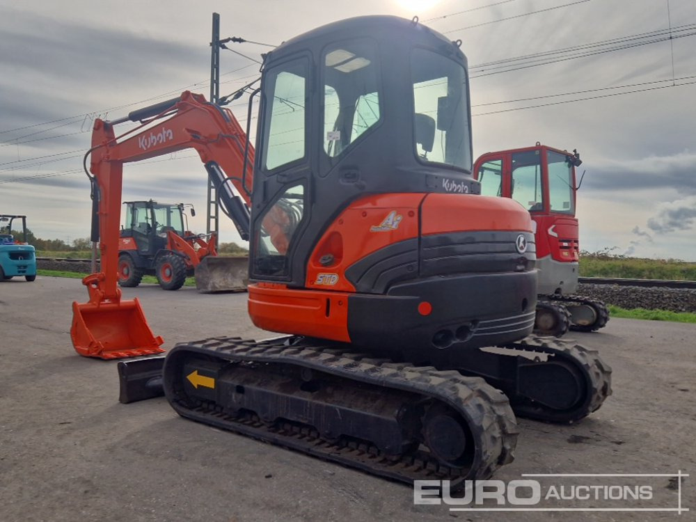 Kubota 55U - حفارة مصغرة: صور 3 Kubota 55U - حفارة مصغرة: صور 3
