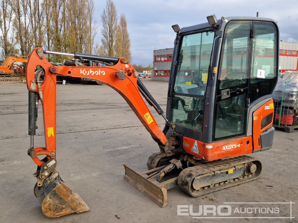 Kubota KX015-4 - حفارة مصغرة: صور 1 Kubota KX015-4 - حفارة مصغرة: صور 1
