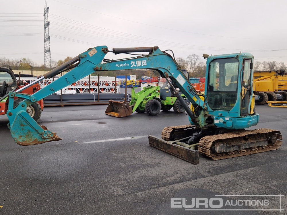 Kubota KX155-3SZ - حفارة مصغرة: صور 1 Kubota KX155-3SZ - حفارة مصغرة: صور 1