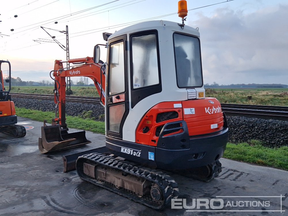 Kubota KX91-3 - حفارة مصغرة: صور 3 Kubota KX91-3 - حفارة مصغرة: صور 3
