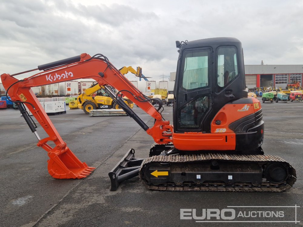 Kubota U55-4 - حفارة مصغرة: صور 1 Kubota U55-4 - حفارة مصغرة: صور 1