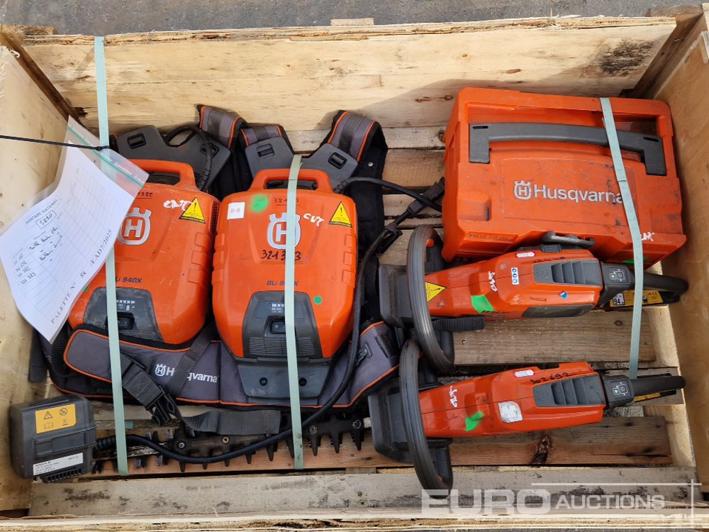 Pallet of Husqvarna Garden Equipment, Hedge Trimmer - معدات البناء: صور 5 Pallet of Husqvarna Garden Equipment, Hedge Trimmer - معدات البناء: صور 5