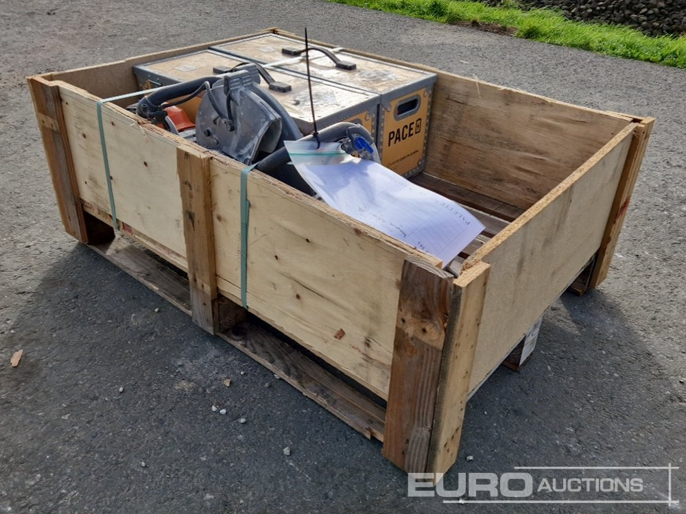 Pallet of Husqvarna Quick Cut Saws, Battery Power Kit - آلة أسفلت: صور 4 Pallet of Husqvarna Quick Cut Saws, Battery Power Kit - آلة أسفلت: صور 4