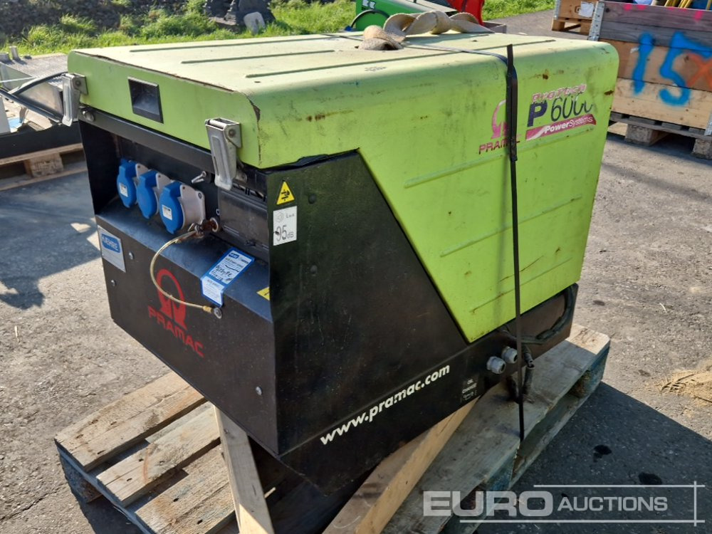 Pramac S6000 - مجموعة المولدات: صور 1 Pramac S6000 - مجموعة المولدات: صور 1