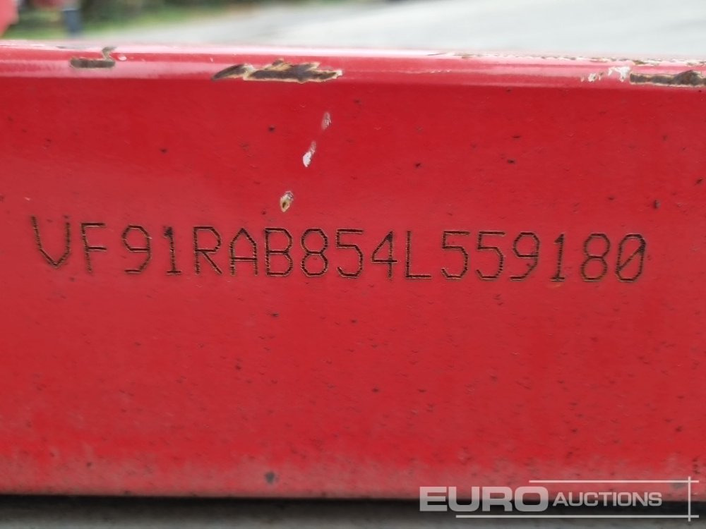 الآلات والماكينات الزراعية Rabaud Single Axle Log Splitter: صور 16