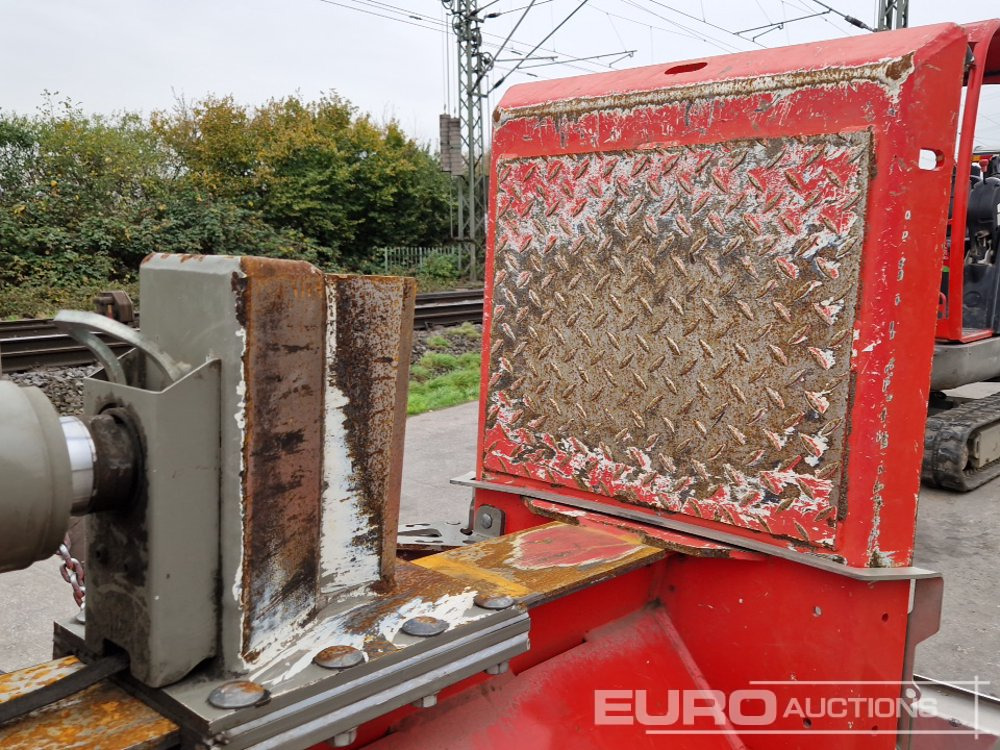 الآلات والماكينات الزراعية Rabaud Single Axle Log Splitter: صور 8