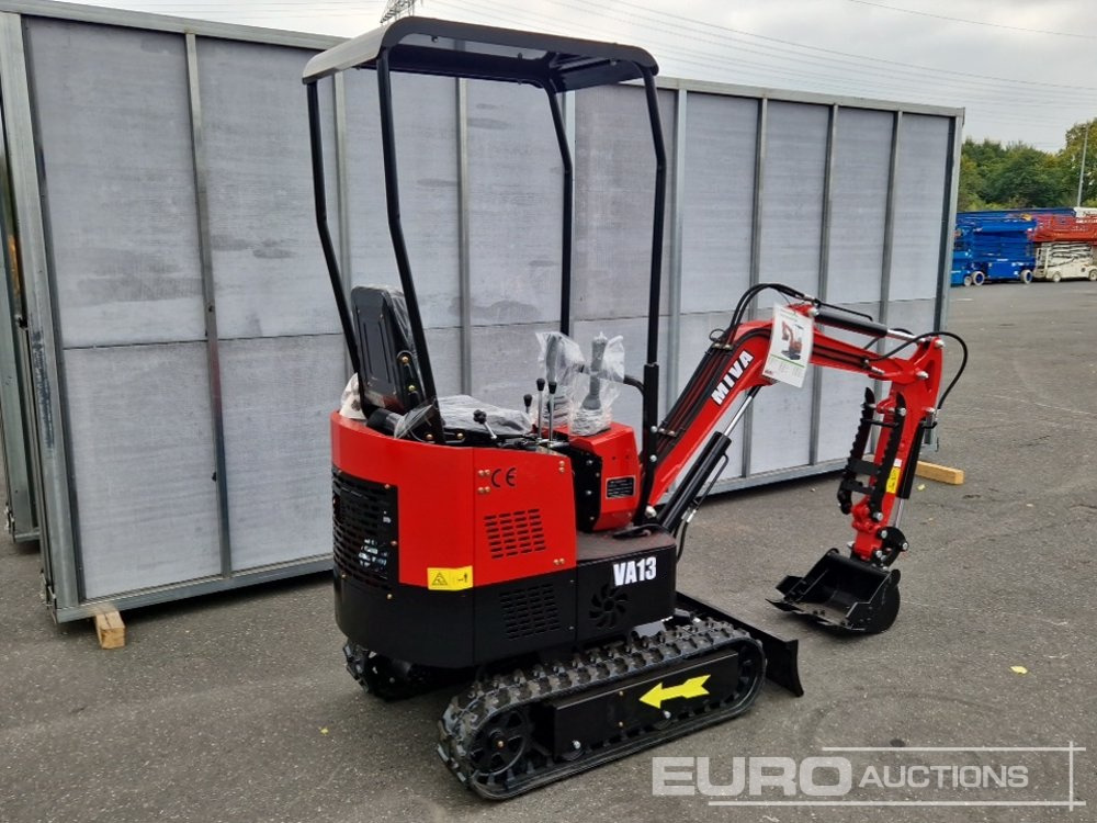 Unused 2025 Miva VA13 - حفارة مصغرة: صور 4 Unused 2025 Miva VA13 - حفارة مصغرة: صور 4