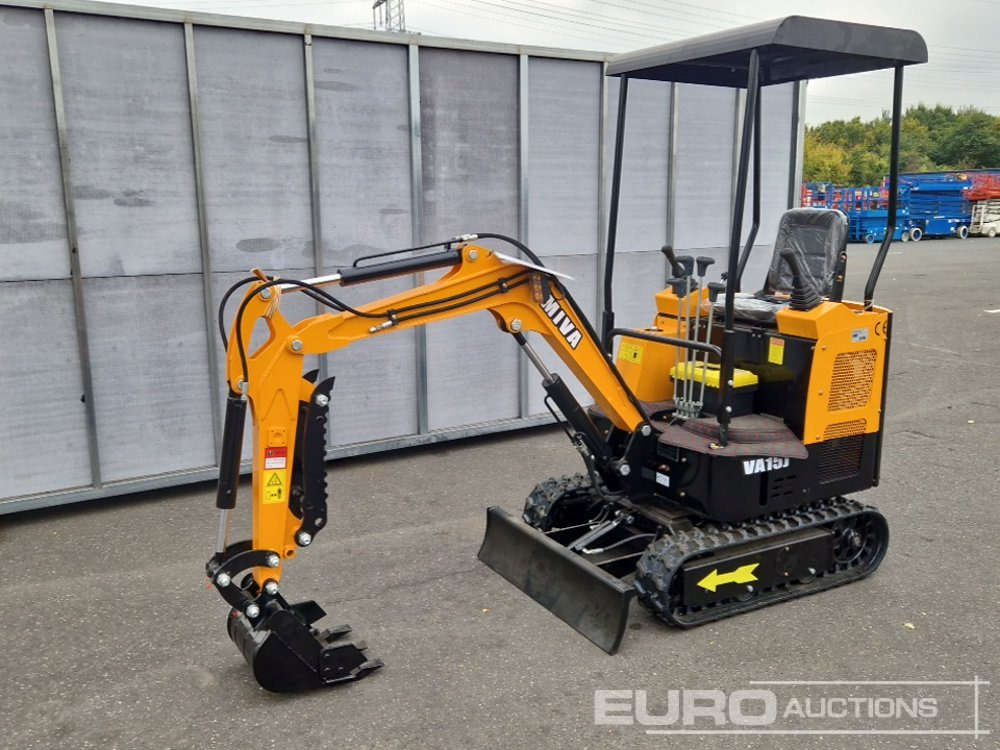 Unused 2025 Miva VA15 - حفارة مصغرة: صور 1 Unused 2025 Miva VA15 - حفارة مصغرة: صور 1