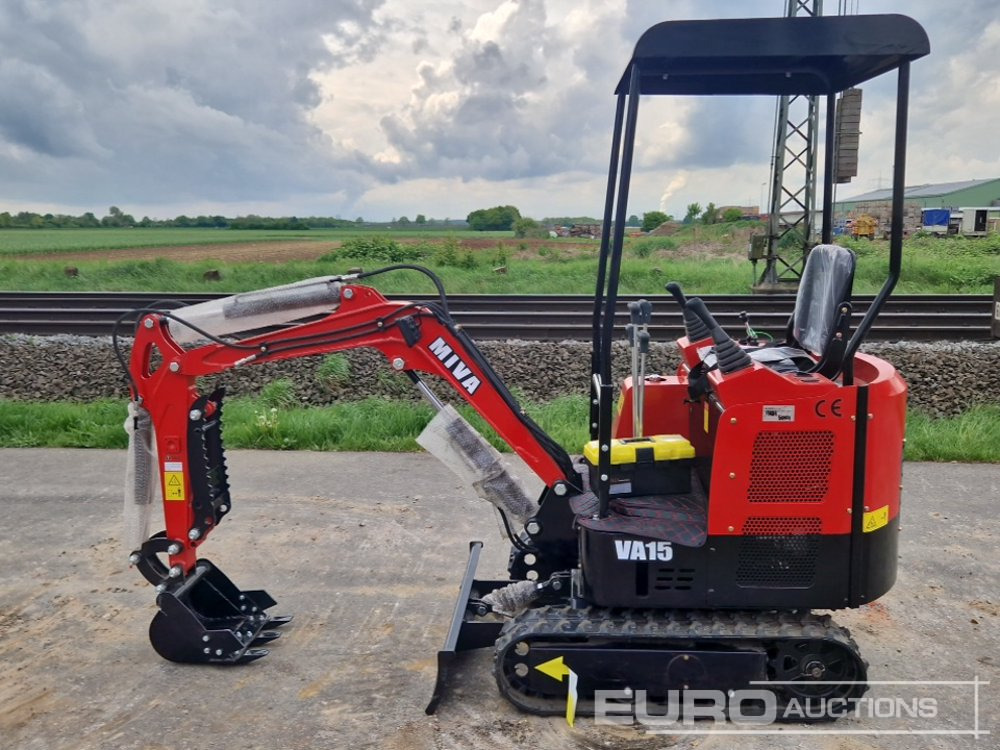 Unused 2025 Miva VA15 - حفارة مصغرة: صور 2 Unused 2025 Miva VA15 - حفارة مصغرة: صور 2