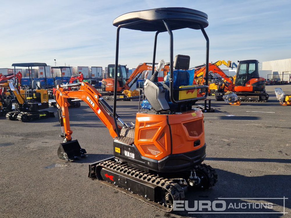 Unused 2025 Miva VA18FL - حفارة مصغرة: صور 3 Unused 2025 Miva VA18FL - حفارة مصغرة: صور 3