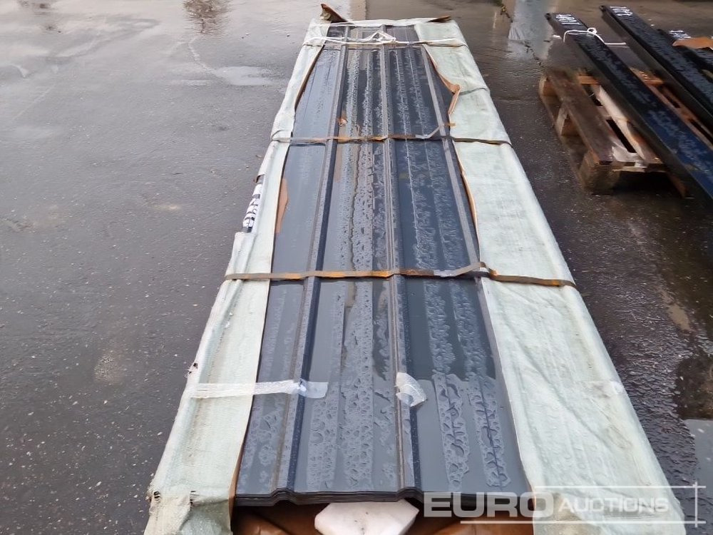 Unused 2025 SKLP 12' Sheets Galvalume Steel Siding Roofing (100 of) - البيت الحاوية: صور 5 Unused 2025 SKLP 12' Sheets Galvalume Steel Siding Roofing (100 of) - البيت الحاوية: صور 5