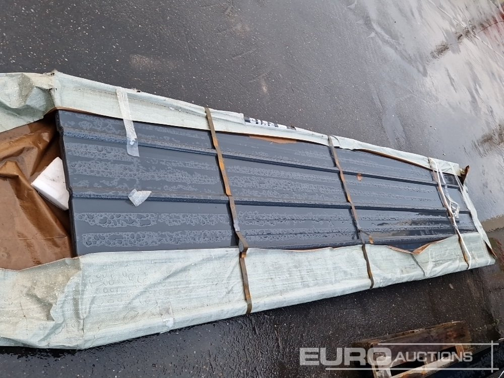 Unused 2025 SKLP 12' Sheets Galvalume Steel Siding Roofing (50 of) - البيت الحاوية: صور 3 Unused 2025 SKLP 12' Sheets Galvalume Steel Siding Roofing (50 of) - البيت الحاوية: صور 3