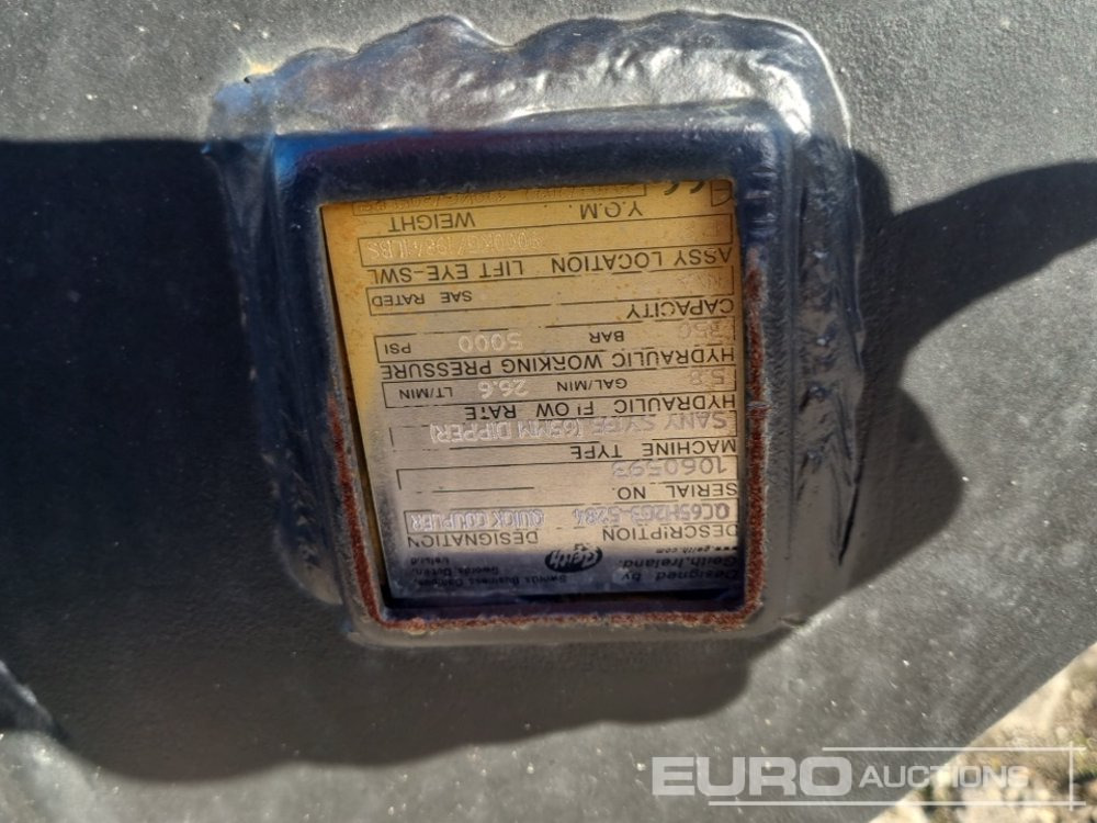 وصلة الربط للمعدات المعلقة Unused Geith Hydraulic QH 65mm Pin to suit 13 Ton Excavator: صور 19 وصلة الربط للمعدات المعلقة Unused Geith Hydraulic QH 65mm Pin to suit 13 Ton Excavator: صور 19