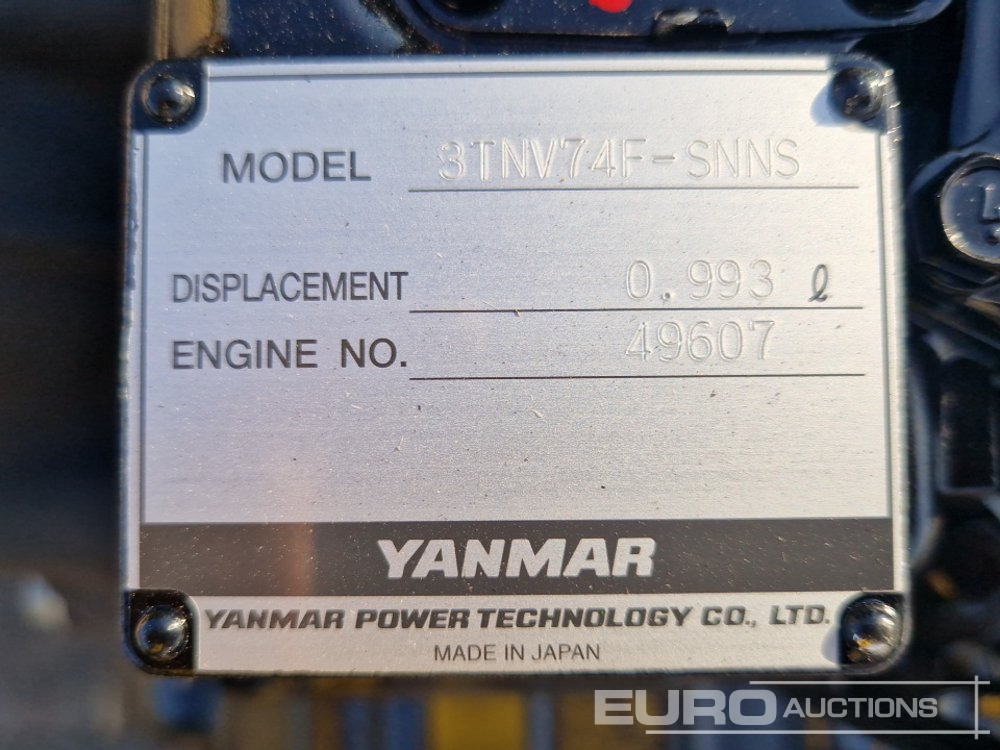 المحرك Unused Yanmar 3TNV74F-SNNS: صور 12