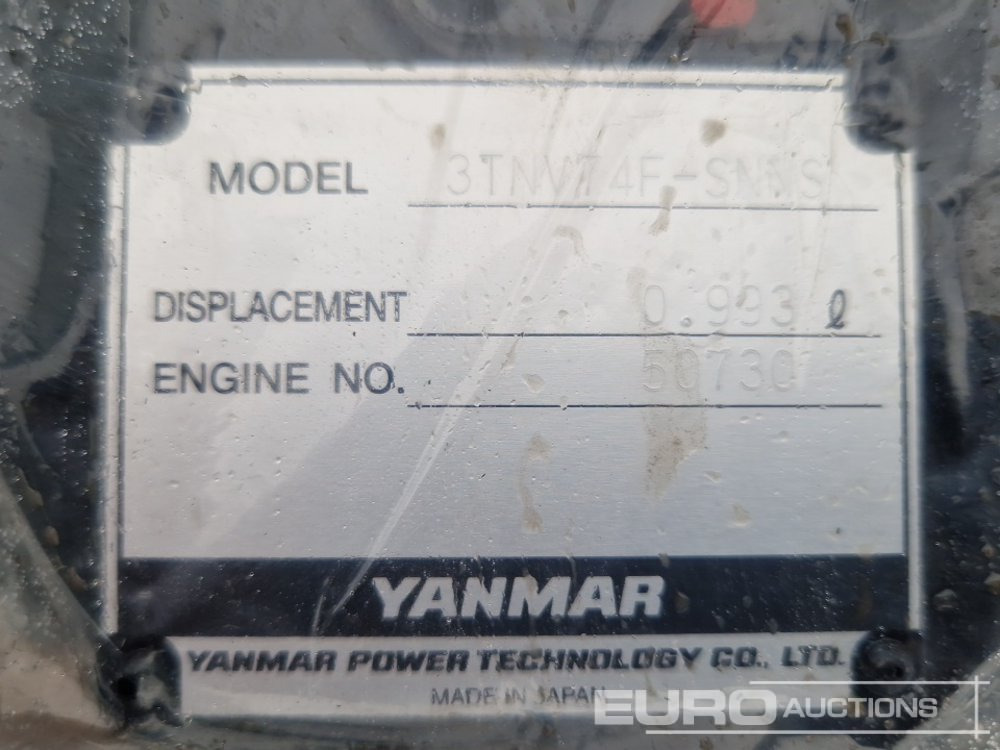 المحرك Unused Yanmar 3TNV74F-SNNS: صور 11