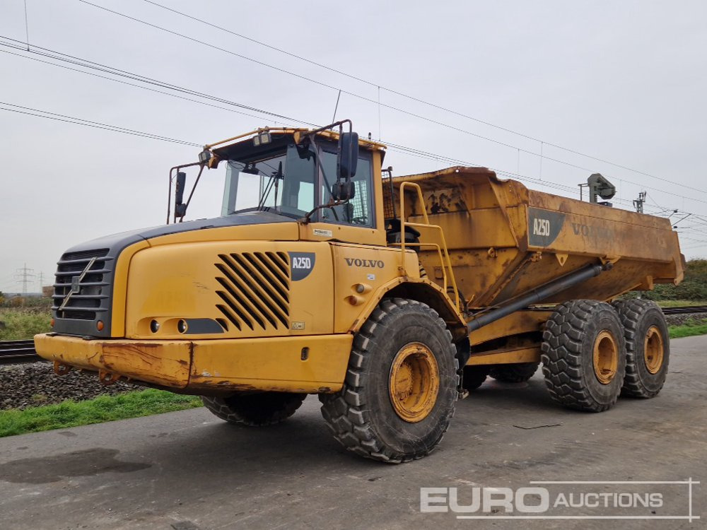 Volvo A25D - شاحنة مفصلية: صور 1 Volvo A25D - شاحنة مفصلية: صور 1