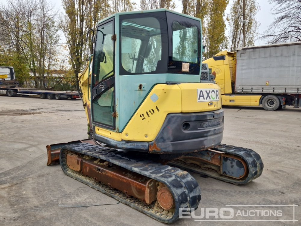 Yanmar ViO80-1A - حفارة مصغرة: صور 3 Yanmar ViO80-1A - حفارة مصغرة: صور 3