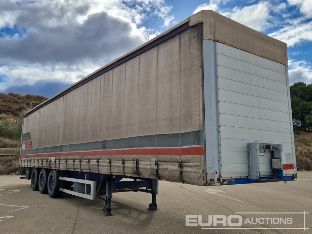 2001 Trailer Profi PRSH24 3 Axle Cuartainsider Trailer (Spanish Reg Docs Available / Documentación Española Disponible) - الخيمة نصف مقطورة: صور 2 2001 Trailer Profi PRSH24 3 Axle Cuartainsider Trailer (Spanish Reg Docs Available / Documentación Española Disponible) - الخيمة نصف مقطورة: صور 2