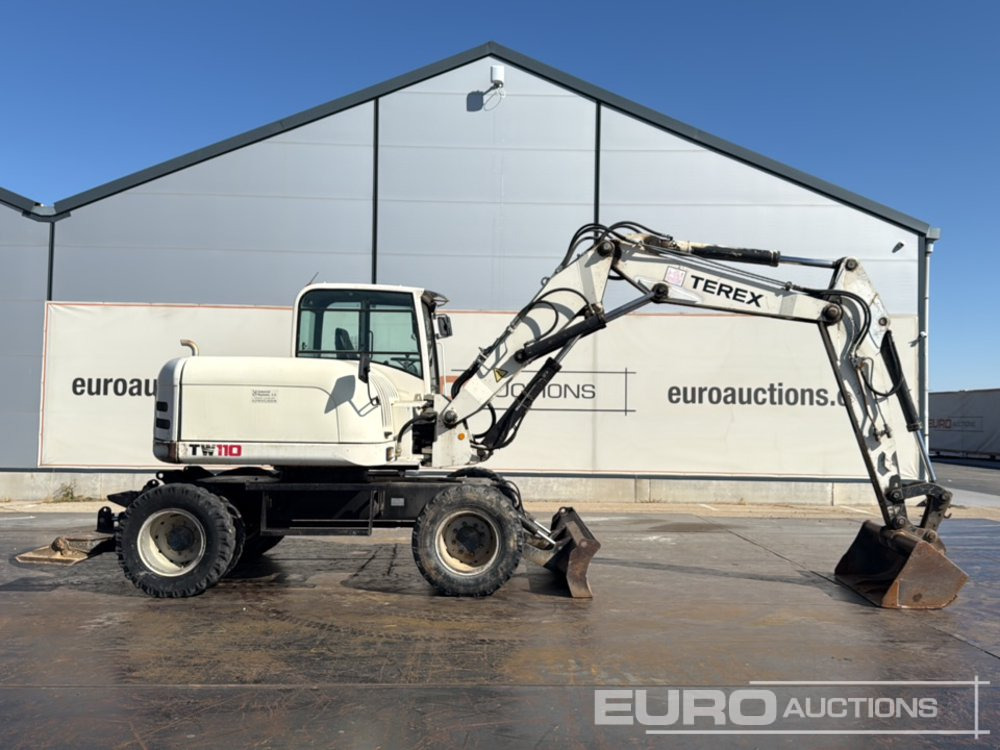 2008 Terex TW110 - حفارة على عجلات: صور 2 2008 Terex TW110 - حفارة على عجلات: صور 2