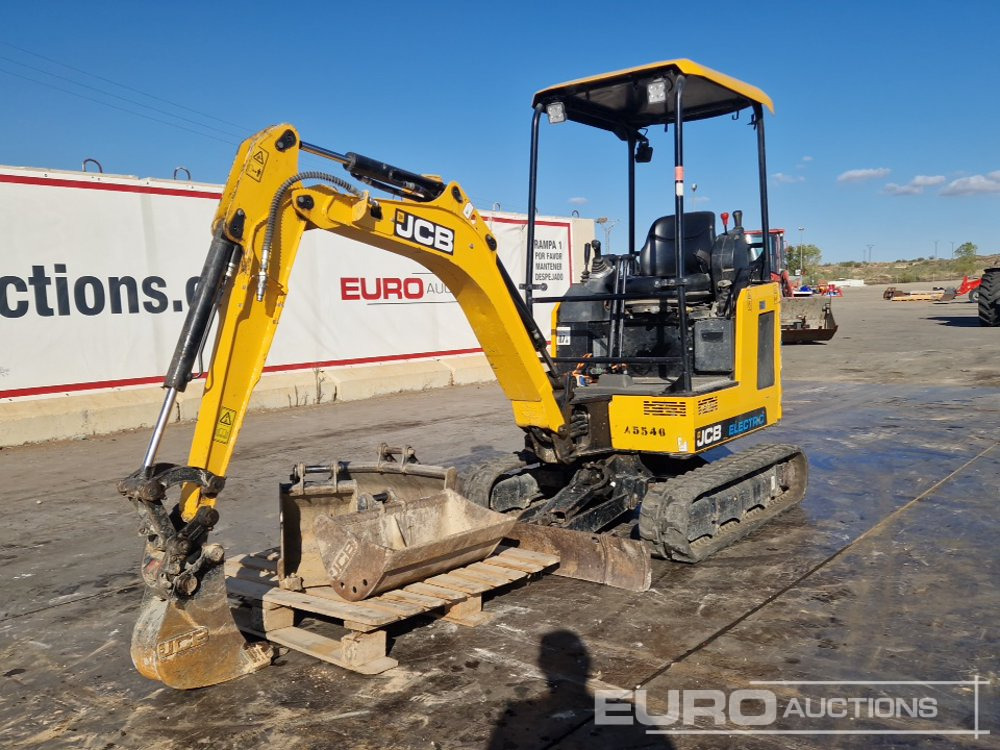 2019 JCB 19C-1E Electric - حفارة مصغرة: صور 1 2019 JCB 19C-1E Electric - حفارة مصغرة: صور 1