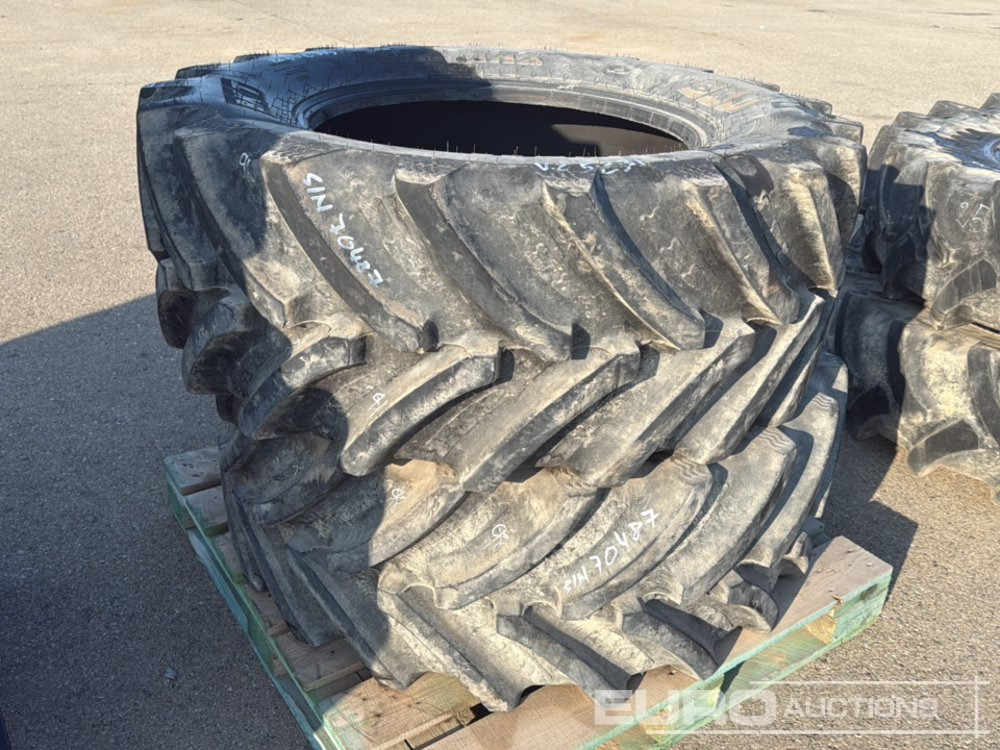 Agrimax Pallet of 480/65R28 Tyres (2 of) - الإطارات: صور 1 Agrimax Pallet of 480/65R28 Tyres (2 of) - الإطارات: صور 1