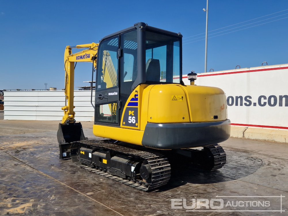 Komatsu PC56-7 - حفارة مصغرة: صور 3 Komatsu PC56-7 - حفارة مصغرة: صور 3