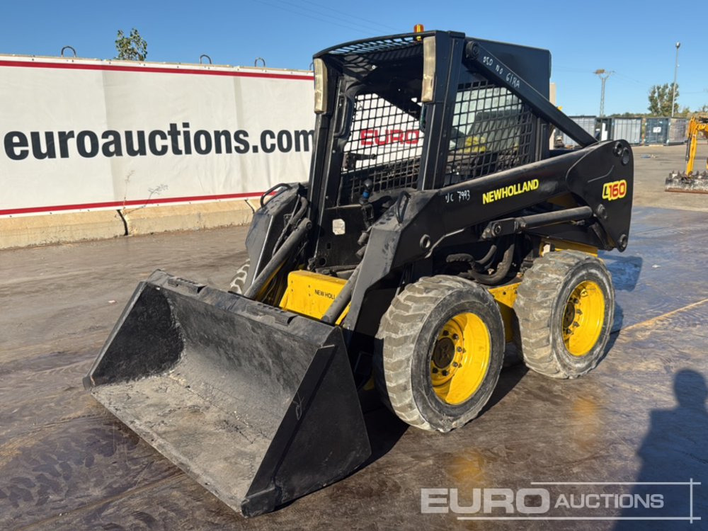 New Holland L160 - شيول صغير: صور 1 New Holland L160 - شيول صغير: صور 1