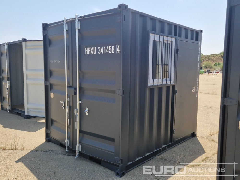 Unused 2025 10' Container, One Side Multi-Door, Side Door, Window - حاوية شحن: صور 1 Unused 2025 10' Container, One Side Multi-Door, Side Door, Window - حاوية شحن: صور 1