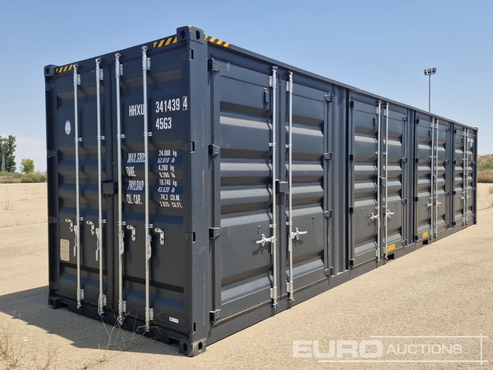 Unused 2025 40' HC Container, One Side Multi-Door, 4 Doors - حاوية شحن: صور 2 Unused 2025 40' HC Container, One Side Multi-Door, 4 Doors - حاوية شحن: صور 2