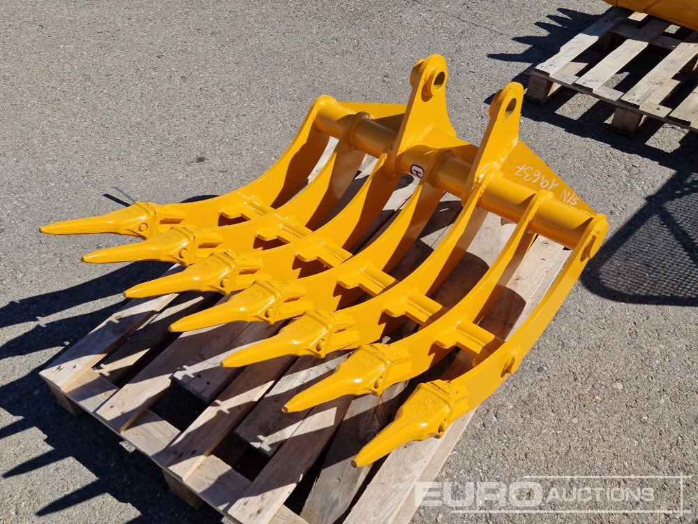 Unused 2025 Captok 32" Rake With Teeth to suit CAT 305 Excavator / Rastrillo para Excavadora CAT 305 - بكت: صور 2 Unused 2025 Captok 32" Rake With Teeth to suit CAT 305 Excavator / Rastrillo para Excavadora CAT 305 - بكت: صور 2