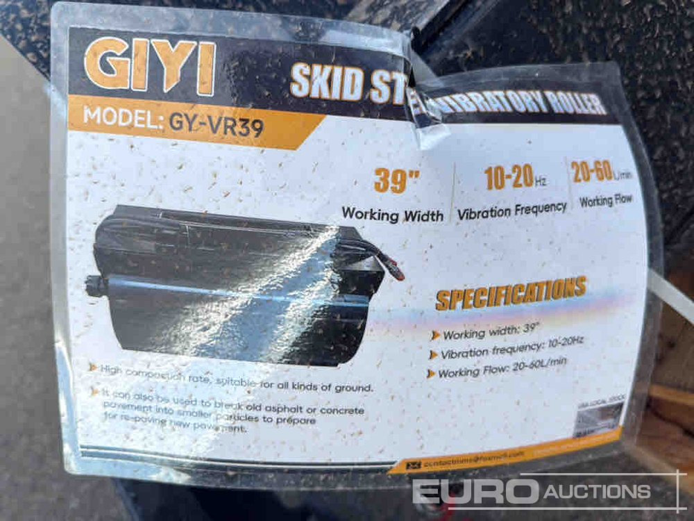 Unused 2025 GIYI GY-VR39 - مدحلة: صور 5 Unused 2025 GIYI GY-VR39 - مدحلة: صور 5