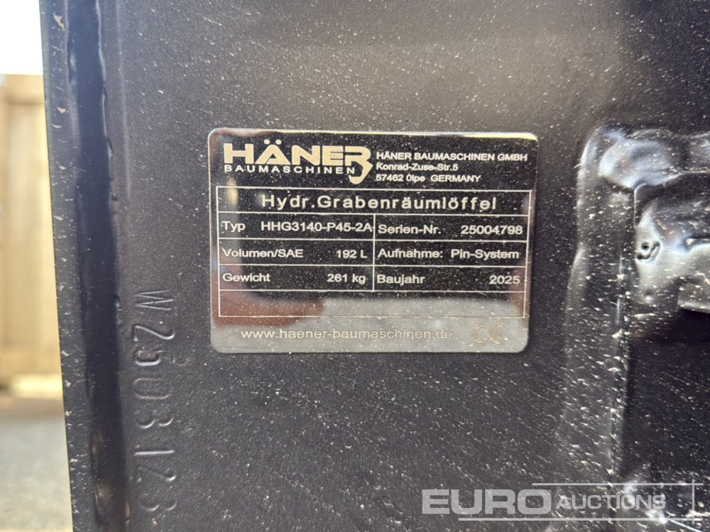 Unused 2025 Häner HHG3140-P45-2A - بكت: صور 5 Unused 2025 Häner HHG3140-P45-2A - بكت: صور 5
