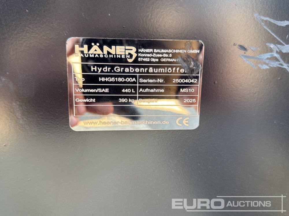 Unused 2025 Häner HHG5180-00A - بكت: صور 5 Unused 2025 Häner HHG5180-00A - بكت: صور 5