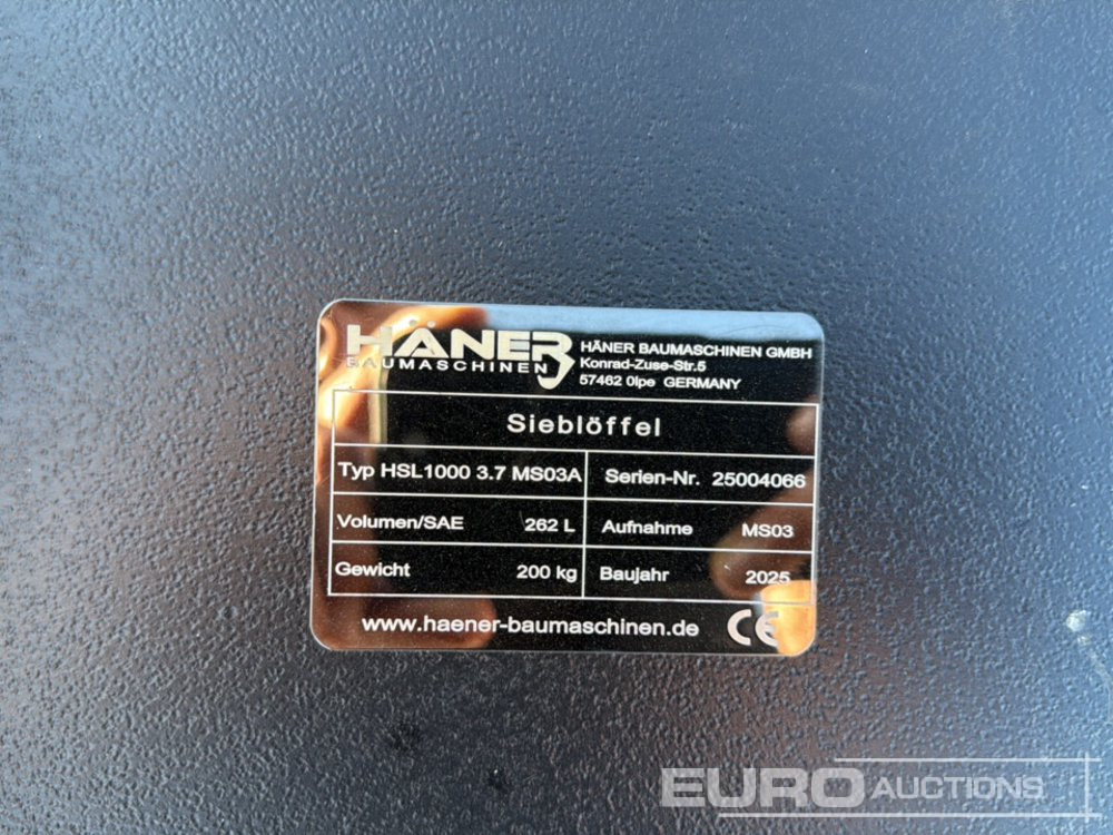 Unused 2025 Häner HSL1000 3.7 MS03A - بكت: صور 5 Unused 2025 Häner HSL1000 3.7 MS03A - بكت: صور 5