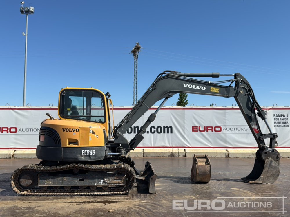 حفارة مصغرة Volvo ECR88: صور 6