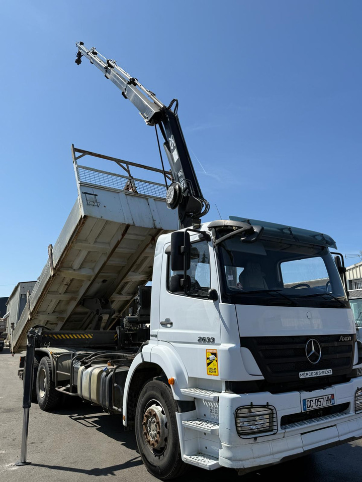 Camion bénne Mercedes Benz 2633 CC-057-HN - قلابات, شاحنة كرين: صور 3 Camion bénne Mercedes Benz 2633 CC-057-HN - قلابات, شاحنة كرين: صور 3