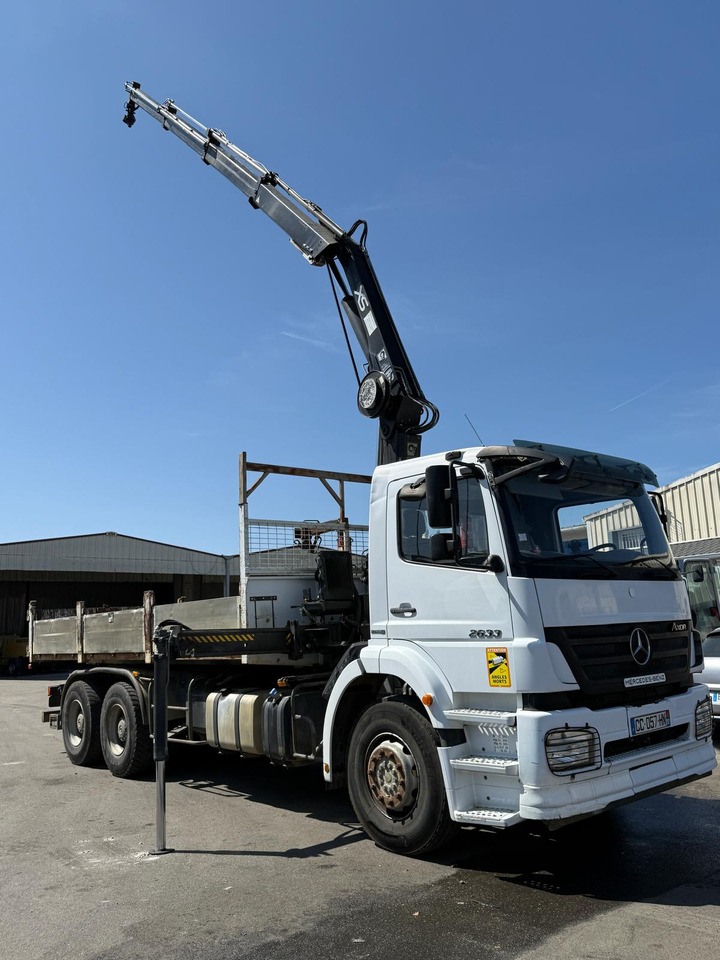 Camion bénne Mercedes Benz 2633 CC-057-HN - قلابات, شاحنة كرين: صور 4 Camion bénne Mercedes Benz 2633 CC-057-HN - قلابات, شاحنة كرين: صور 4
