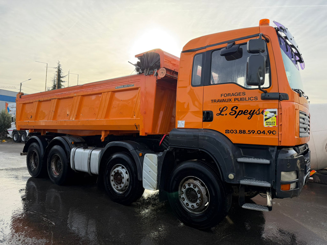Camion benne arrière MAN avec benne Meiller BC-823-PC - قلابات: صور 5 Camion benne arrière MAN avec benne Meiller BC-823-PC - قلابات: صور 5