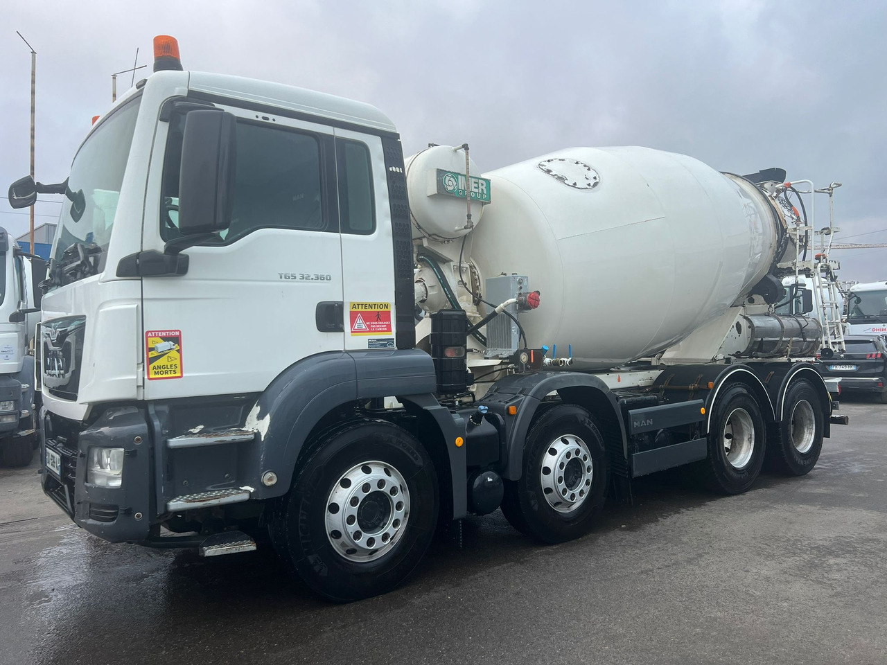 Camion béton MAN TGS 32.360 DX-699-AJ - شاحنة خلاطة خرسانة: صور 2 Camion béton MAN TGS 32.360 DX-699-AJ - شاحنة خلاطة خرسانة: صور 2