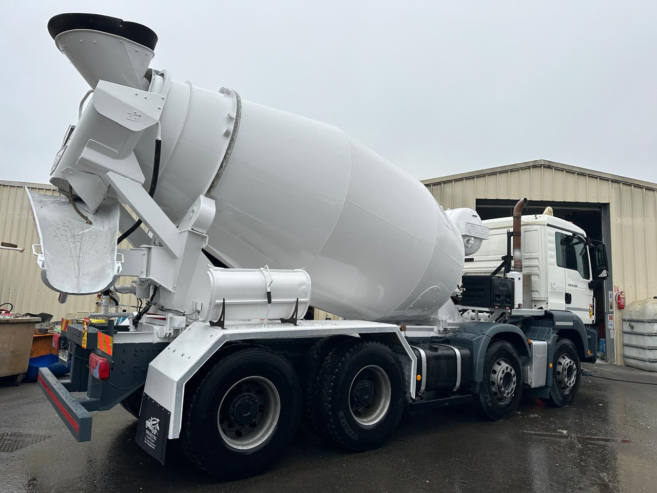 Camion béton MAN TGS 32.400 EC-042-BX - شاحنة خلاطة خرسانة: صور 5 Camion béton MAN TGS 32.400 EC-042-BX - شاحنة خلاطة خرسانة: صور 5