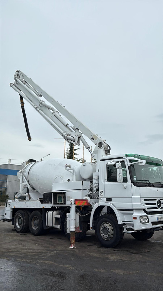 Camion mixo-pompe Mercedes Actros DS-840-FF - خلاطة مع مضخة: صور 5 Camion mixo-pompe Mercedes Actros DS-840-FF - خلاطة مع مضخة: صور 5