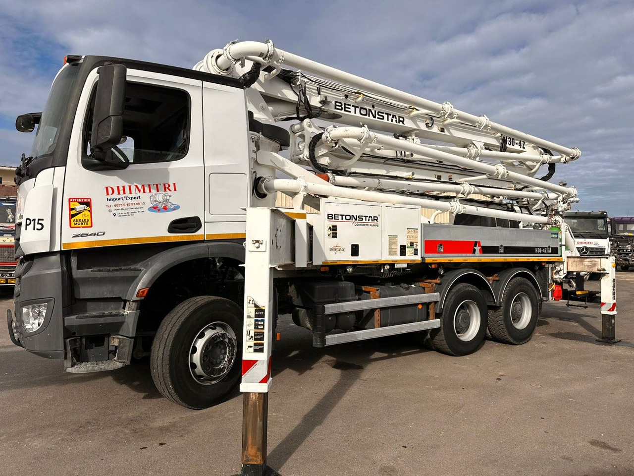 Mercedes-Benz Arocs 2640 - مضخة خرسانة: صور 1 Mercedes-Benz Arocs 2640 - مضخة خرسانة: صور 1
