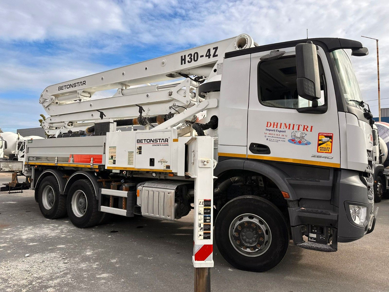 Mercedes-Benz Arocs 2640 - مضخة خرسانة: صور 2 Mercedes-Benz Arocs 2640 - مضخة خرسانة: صور 2