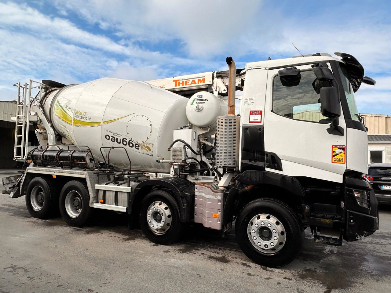 Renault C380 - شاحنة خلاطة خرسانة: صور 2 Renault C380 - شاحنة خلاطة خرسانة: صور 2
