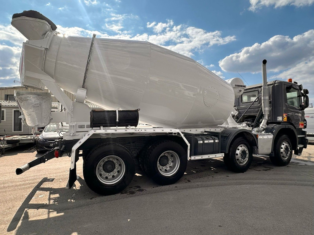 Scania P410 - شاحنة خلاطة خرسانة: صور 5 Scania P410 - شاحنة خلاطة خرسانة: صور 5