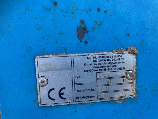 Agroland Kurzscheibenegge Heavy 4,50m - قرص مسلفة: صور 2 Agroland Kurzscheibenegge Heavy 4,50m - قرص مسلفة: صور 2