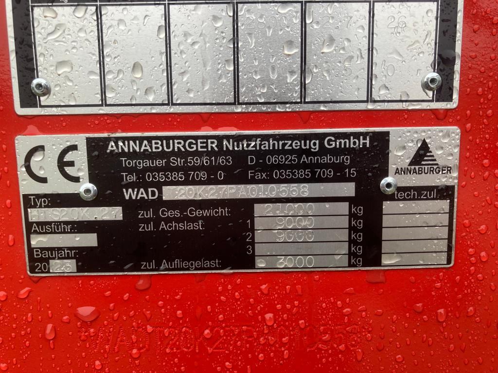 Annaburger HTS 20K.27 Tankanhänger - آلات الأسمدة: صور 4 Annaburger HTS 20K.27 Tankanhänger - آلات الأسمدة: صور 4