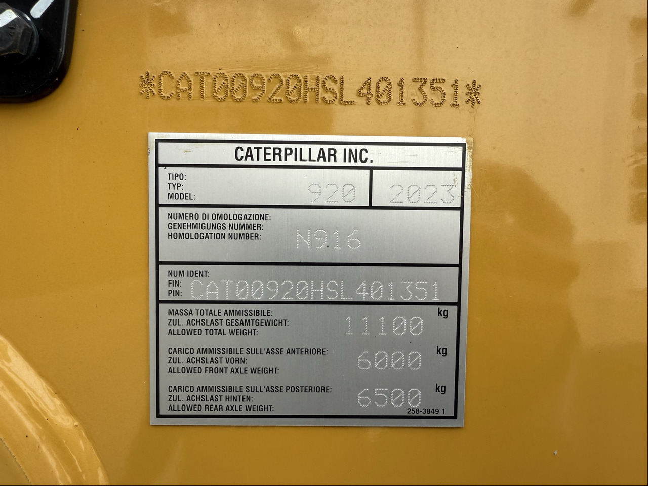 Caterpillar Radlader 920 Radlader - اللودر بعجل: صور 2 Caterpillar Radlader 920 Radlader - اللودر بعجل: صور 2
