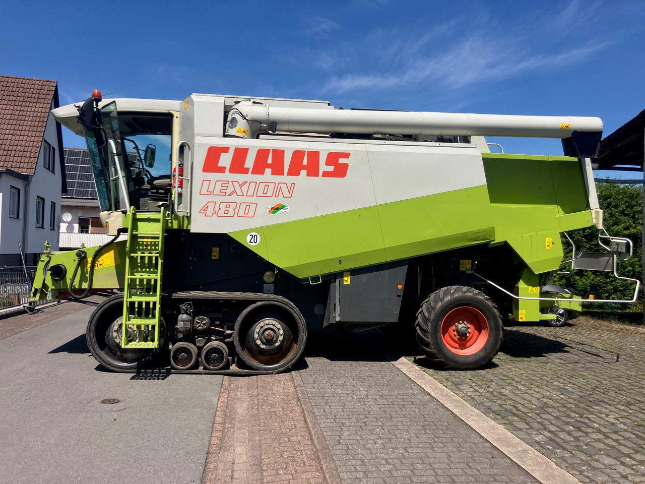 Claas Lexion 480 Terra Trac - حصادة شاملة: صور 1 Claas Lexion 480 Terra Trac - حصادة شاملة: صور 1