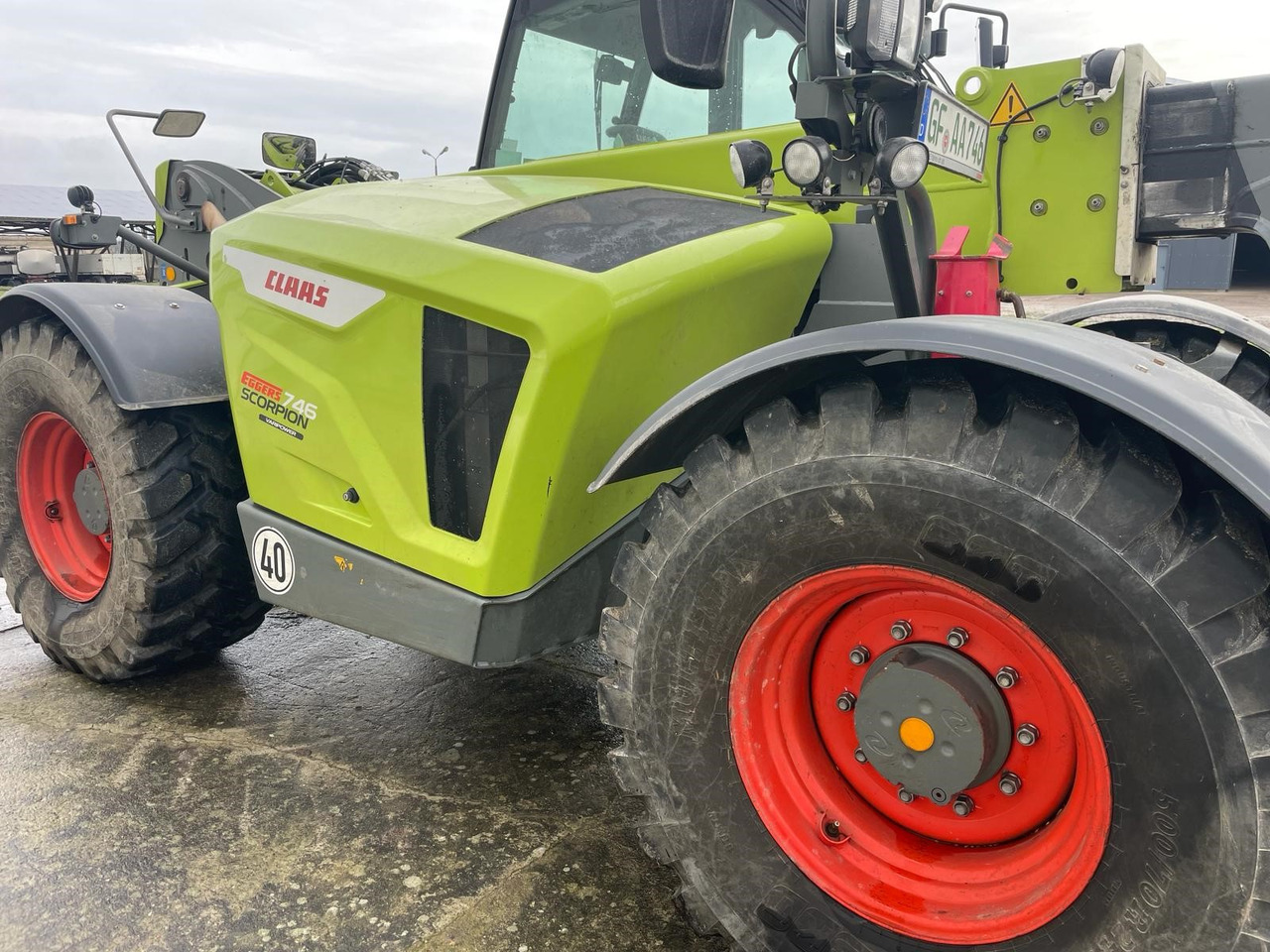 لودر Claas Scorpion 746 Variopower: صور 12